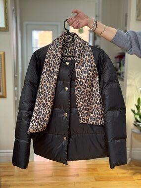 Kate Spade (L) Reversible Black-Panther Women’s Jacket 🐆